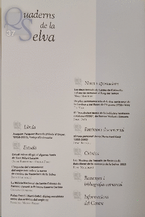 Quaderns de la Selva 37