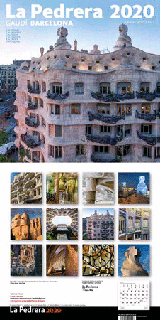 2020 CALENDARI 30x30 LA PEDRERA (paret)