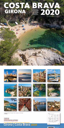 2020 CALENDARI 30x30 COSTA BRAVA GIRONA B (paret)