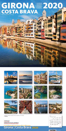2020 CALENDARI 30x30 GIRONA COSTA BRAVA A (paret)
