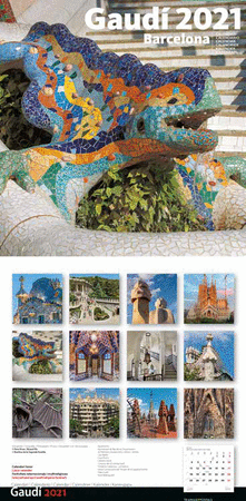 2021 Calendari 30x30 Gaudí 2 (paret)