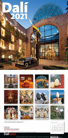 2021 Calendari 30x30 Dalí (paret)