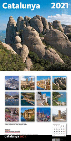 2021 Calendari 30x30 Catalunya (paret)