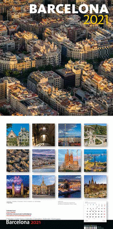 2021 Calendari 30x30 Barcelona 2-B (paret)