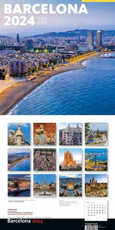 2024 Calendari 30x30 Barcelona 1 (paret)