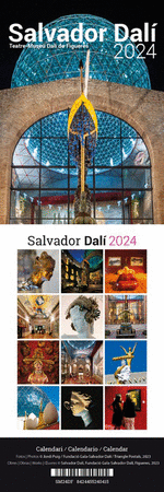 2024 Calendari 9x12 Teatre Museu Salvador Dalí (sobretaula mini)