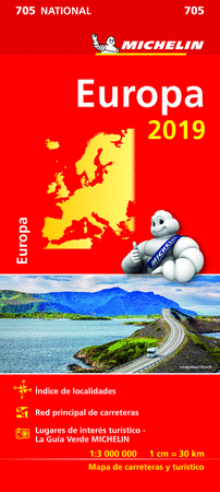 EUROPA MAPA NATIONAL 705