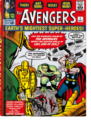 Marvel Comics Library Avengers. 19631965