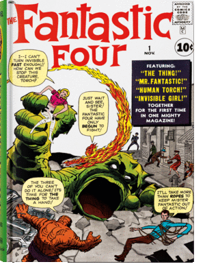Marvel Comics Library Fantastic Four. 19611963
