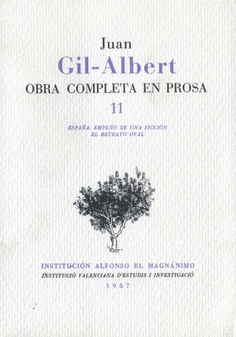 Obra Completa en Prosa 11 (Juan Gil-Albert)
