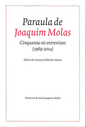 Paraula de Joaquim Molas