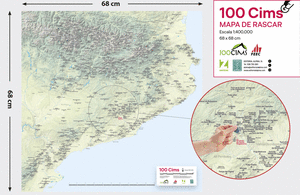 100 Cims - Mapa de rascar