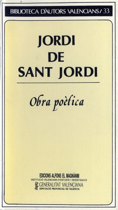 Jordi de Sant Jordi. Obra poètica