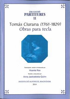 Tomás Ciurana (1761-1829). Obras para tecla