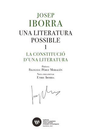 Una literatura possible 1