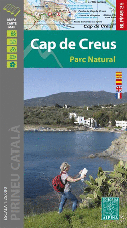 ALP- Cap de Creus Parc Natural. Mapa 1: 25000 (2022-2023)