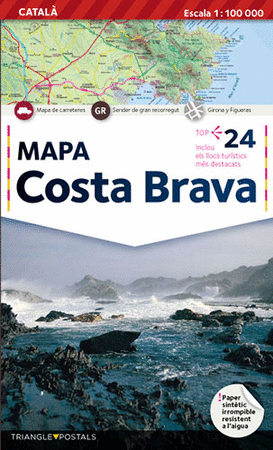 COSTA BRAVA MAPA  (Català)
