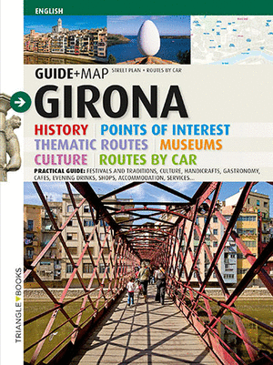 GIRONA. MAPA+GUIA (Anglès)