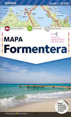 FORMENTERA MAPA (Castellà)