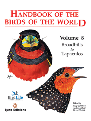 Handbook of the Birds of the World  Volume 8