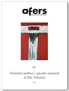 Afers 67 - Transició política i qüestió nacional al País Valencià