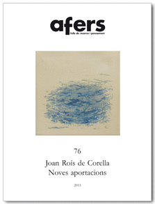 Afers 76 - Joan Roís de Corella