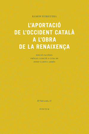 Laportació de loccident català a lobra de la renaixença