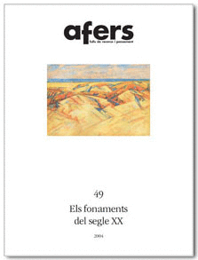 Afers 49 - Els fonaments del segle XX