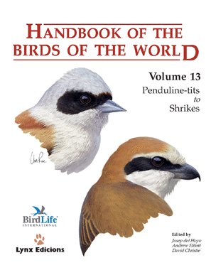 Handbook of the Birds of the World. Vol.13