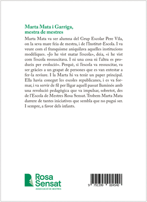 Marta Mata i Garriga, mestra de mestres